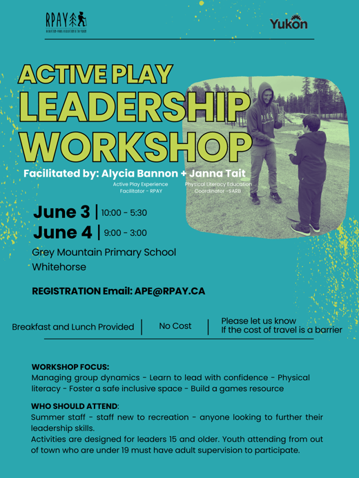 Active Play Leadership Workshop