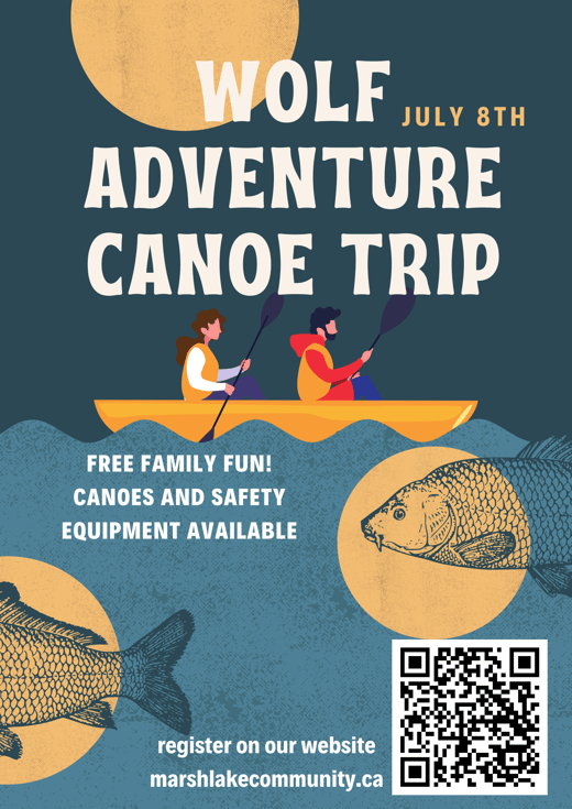 Wolf ADventure canoe trip
