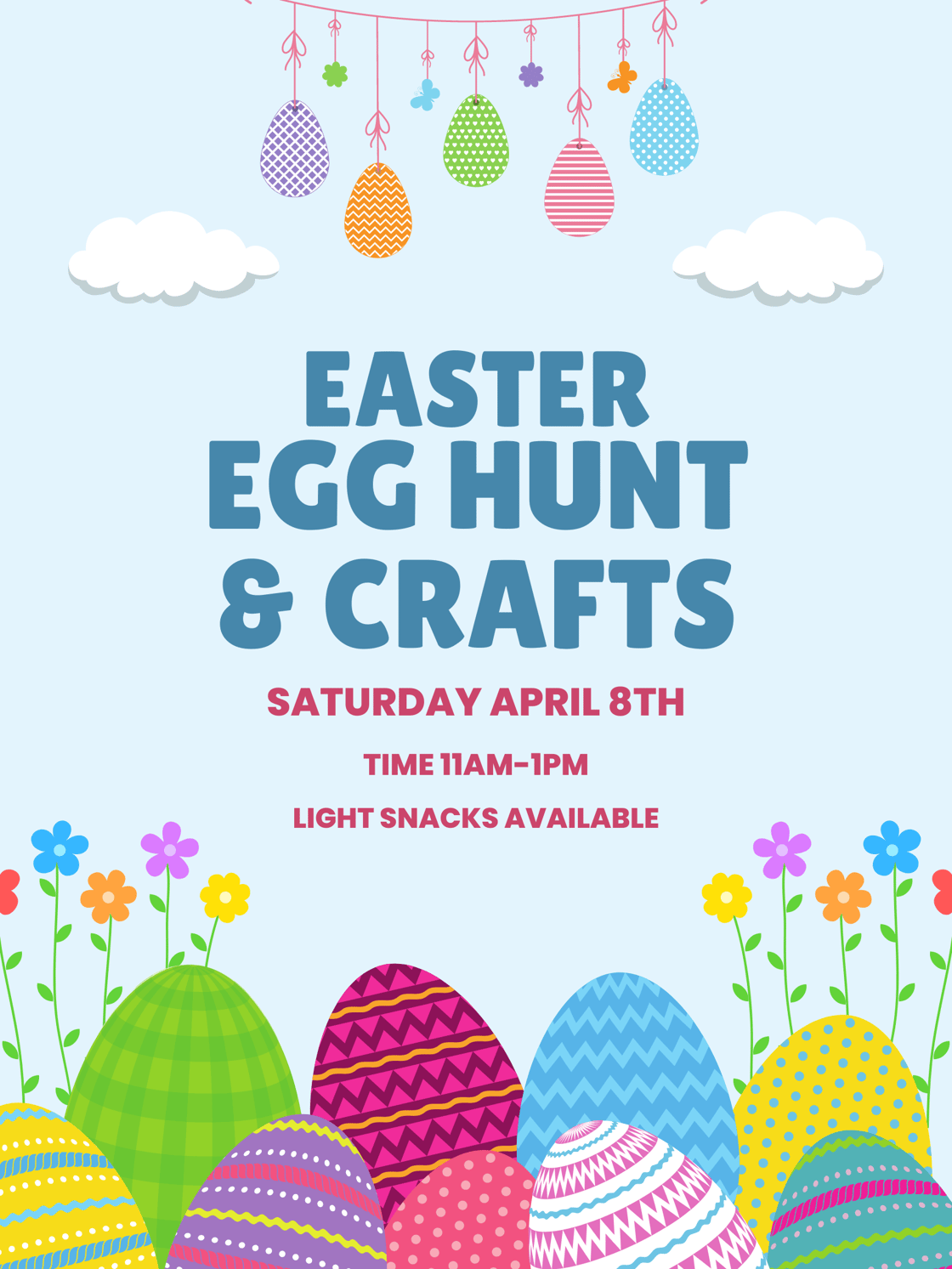 egg hunt & Crafts