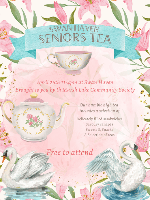 swan haven seniors tea